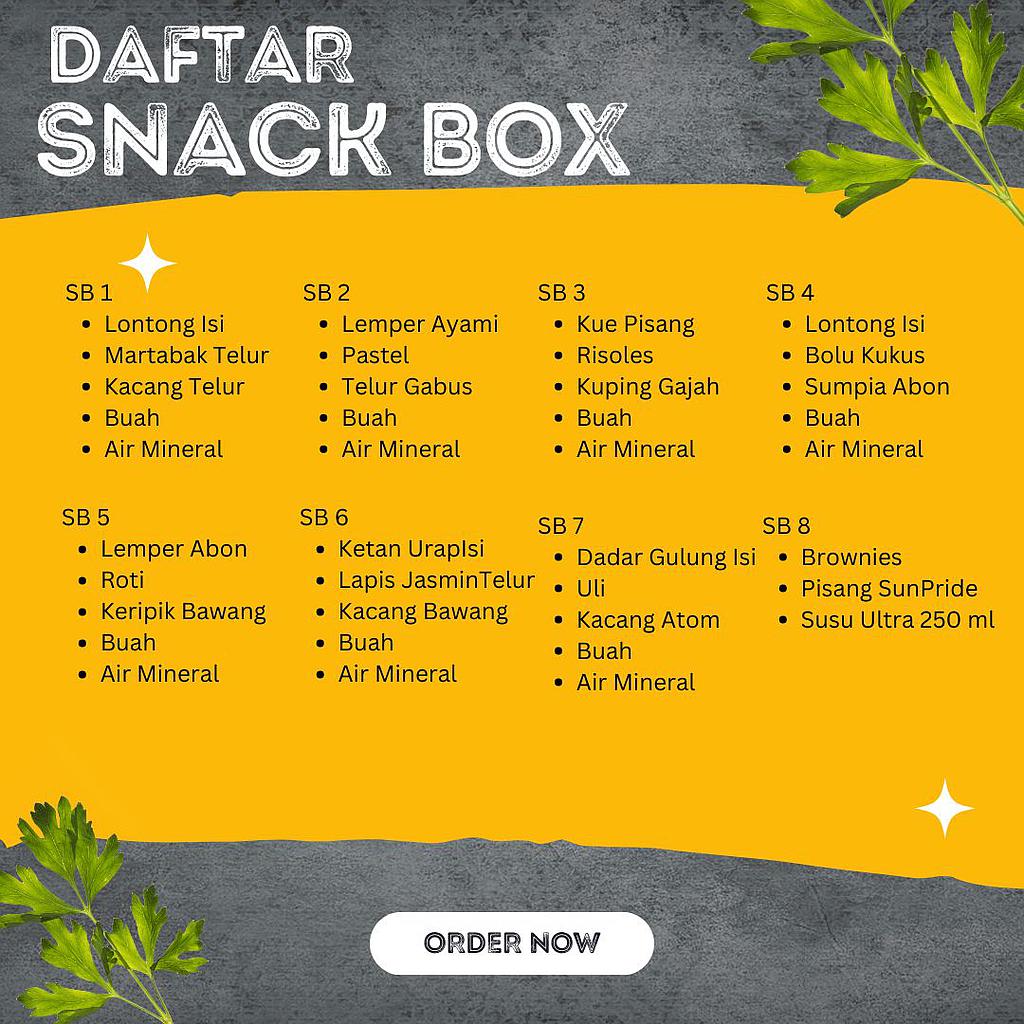 Snack Aninda Catering
