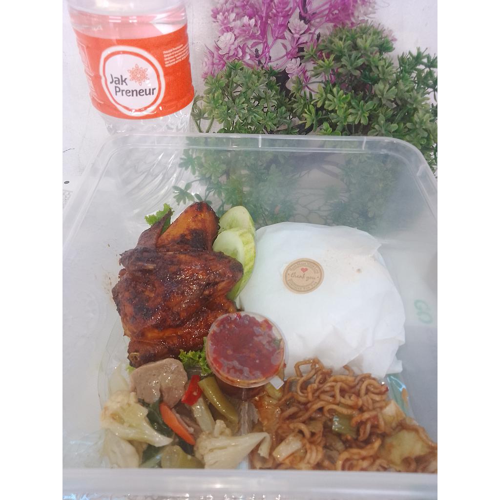 Nasi Ayam Bakar Komplit Afza Dish