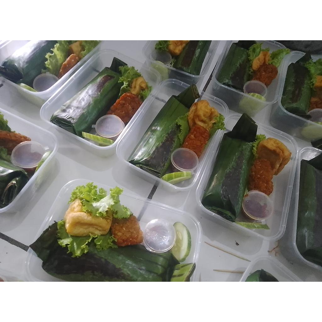 Nasi Bakar Ayam Suwir kemangi  Afza Dish