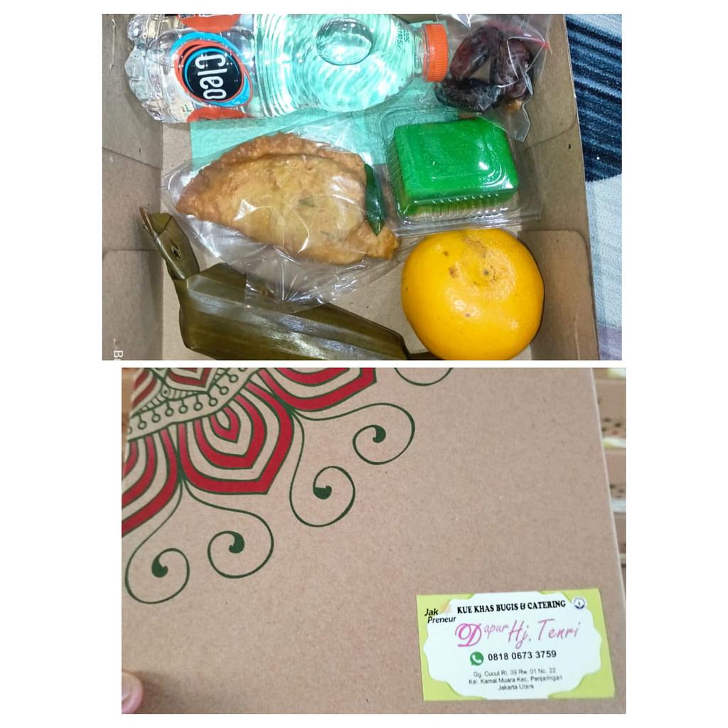 Snack Box Dapur Hj. Tenri Menu 2