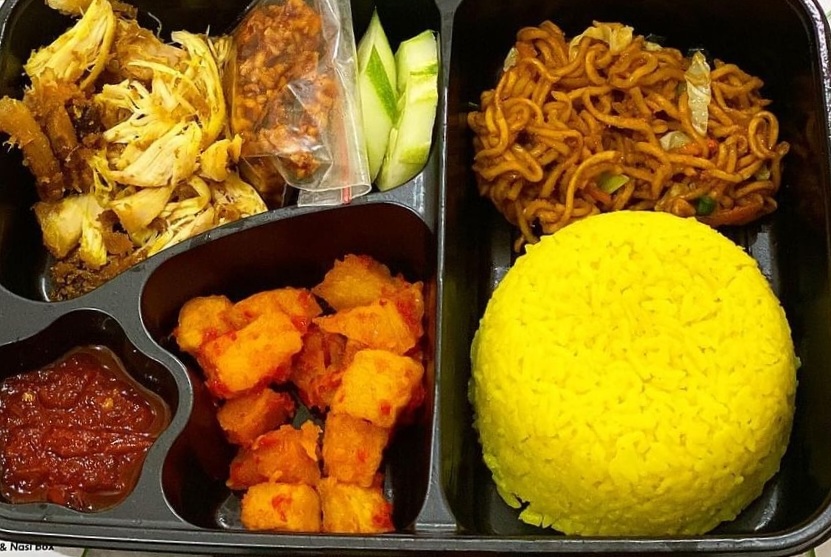 Paket nasi kuning 1