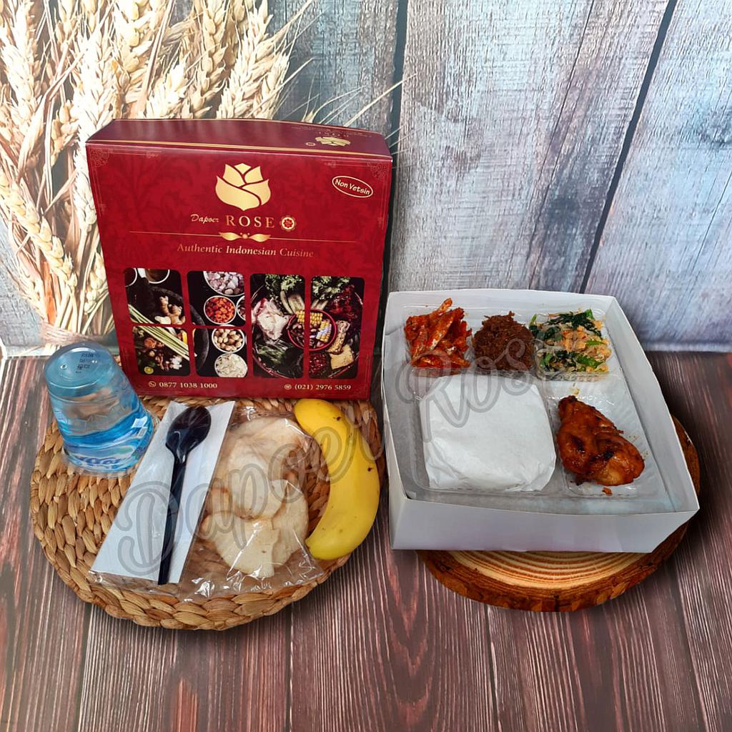 Nasi Box Menu F Dapoer Rose