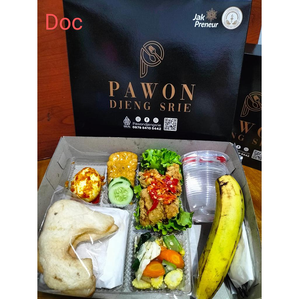 NASI BOX PAWON DJENG SRI 5