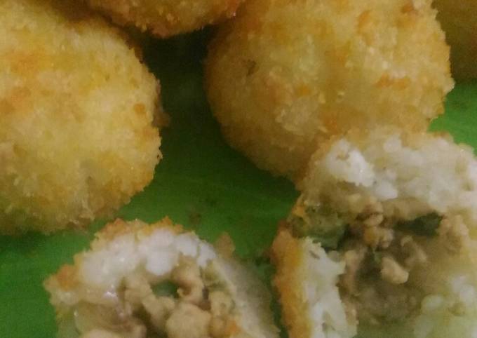PMT Bola Bola Nasi isi Ayam