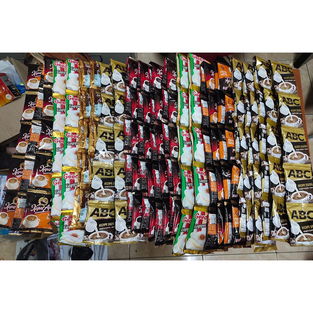 Kopi Kemasan Instant 3 in 1 Warung Desie