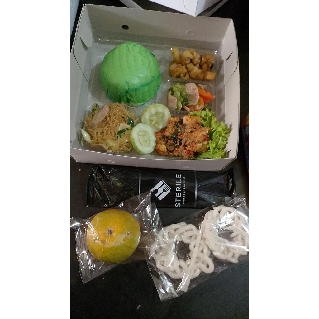 nasi box 2 kedai ju &amp; no