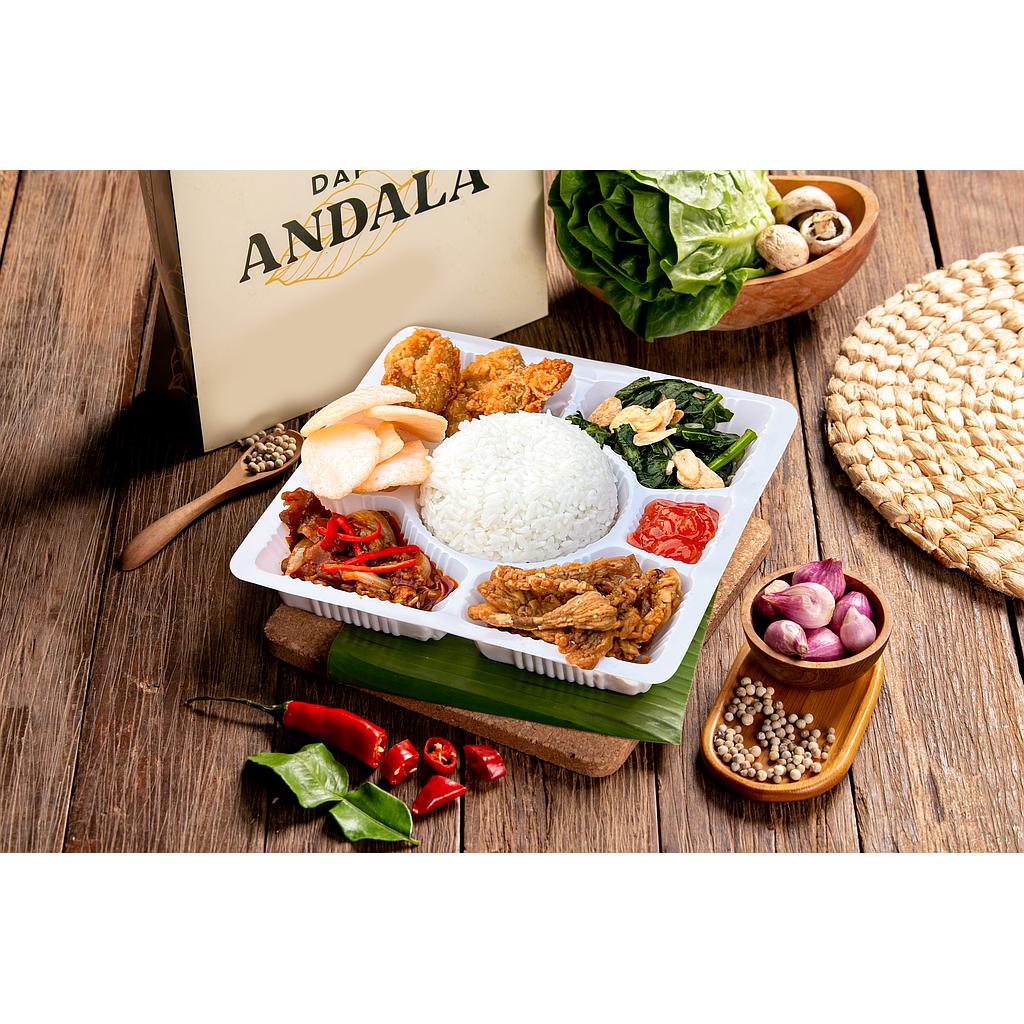 Lunch Box Menu Oriental Paket 2 | Dapur Andala @47.000