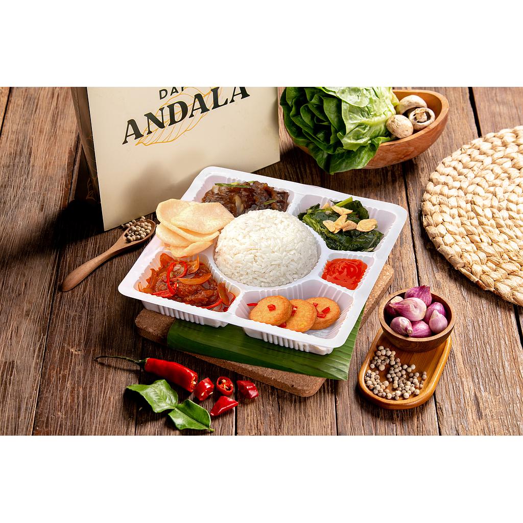 Lunch Box Menu Oriental Paket 5 | Dapur Andala @47.000