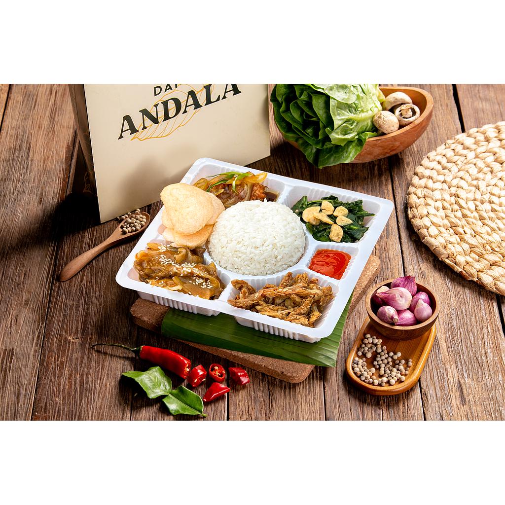 Lunch Box Menu Oriental Paket 4 | Dapur Andala @47.000