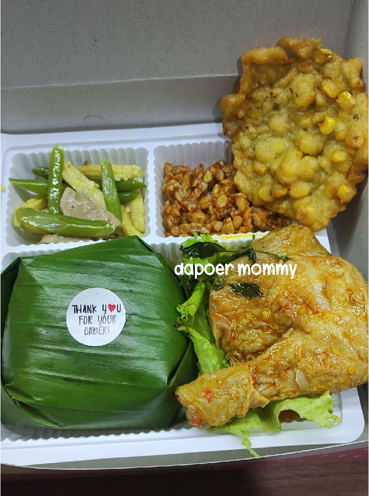 paket komplit snack dan nasi box
