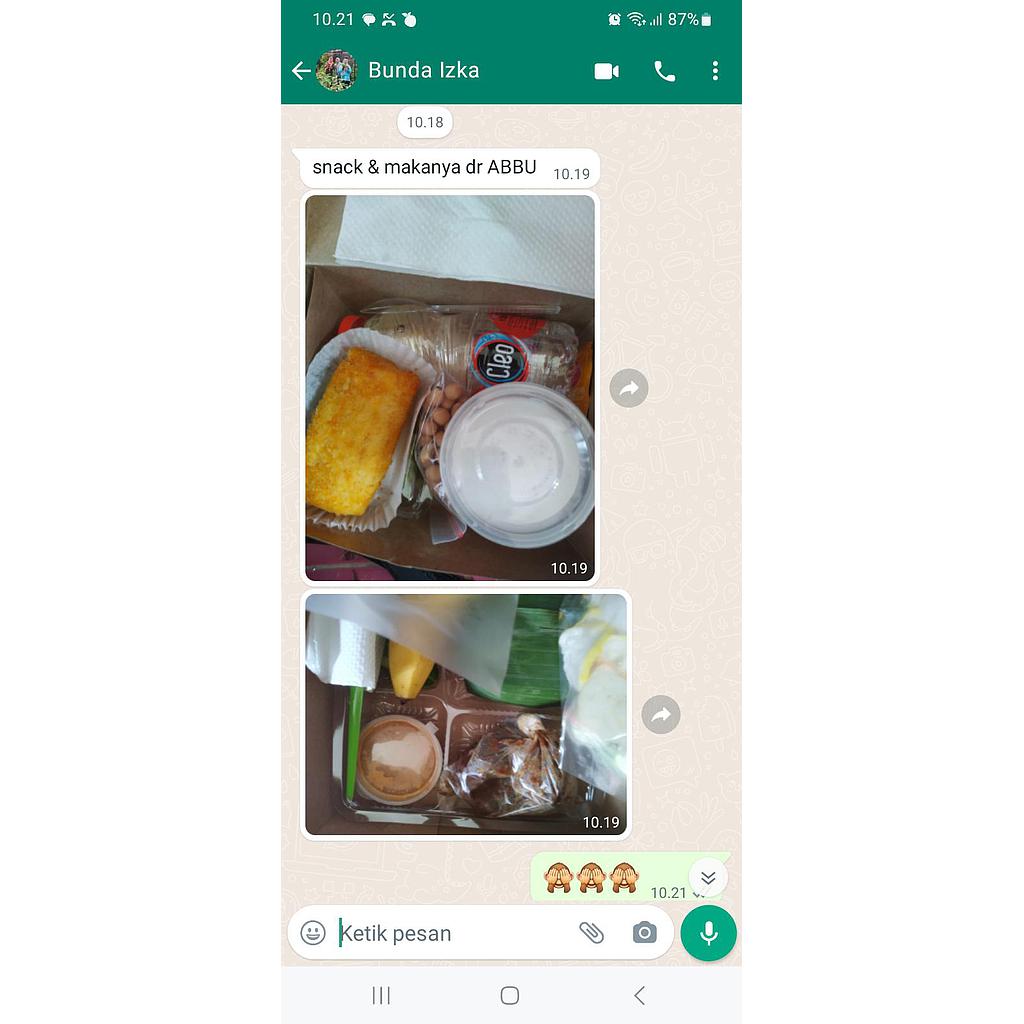 Paket Snack Box + Lunch Box