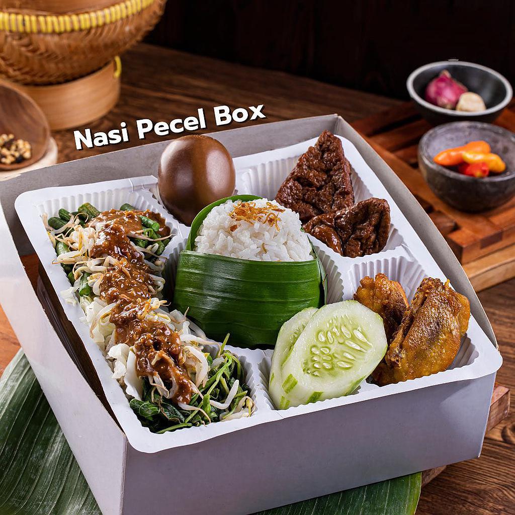 Nasi Pecel Komplit