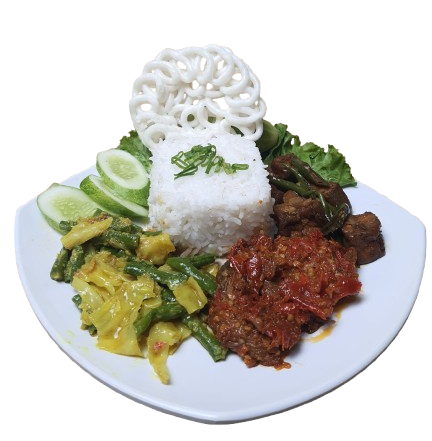 NASI DENDENG SAMBALADO TANAK