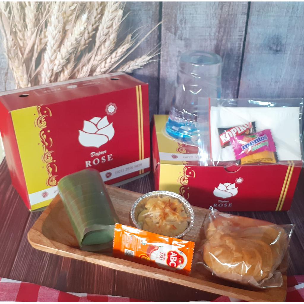 Paket Snack Box Dapoer Rose 2