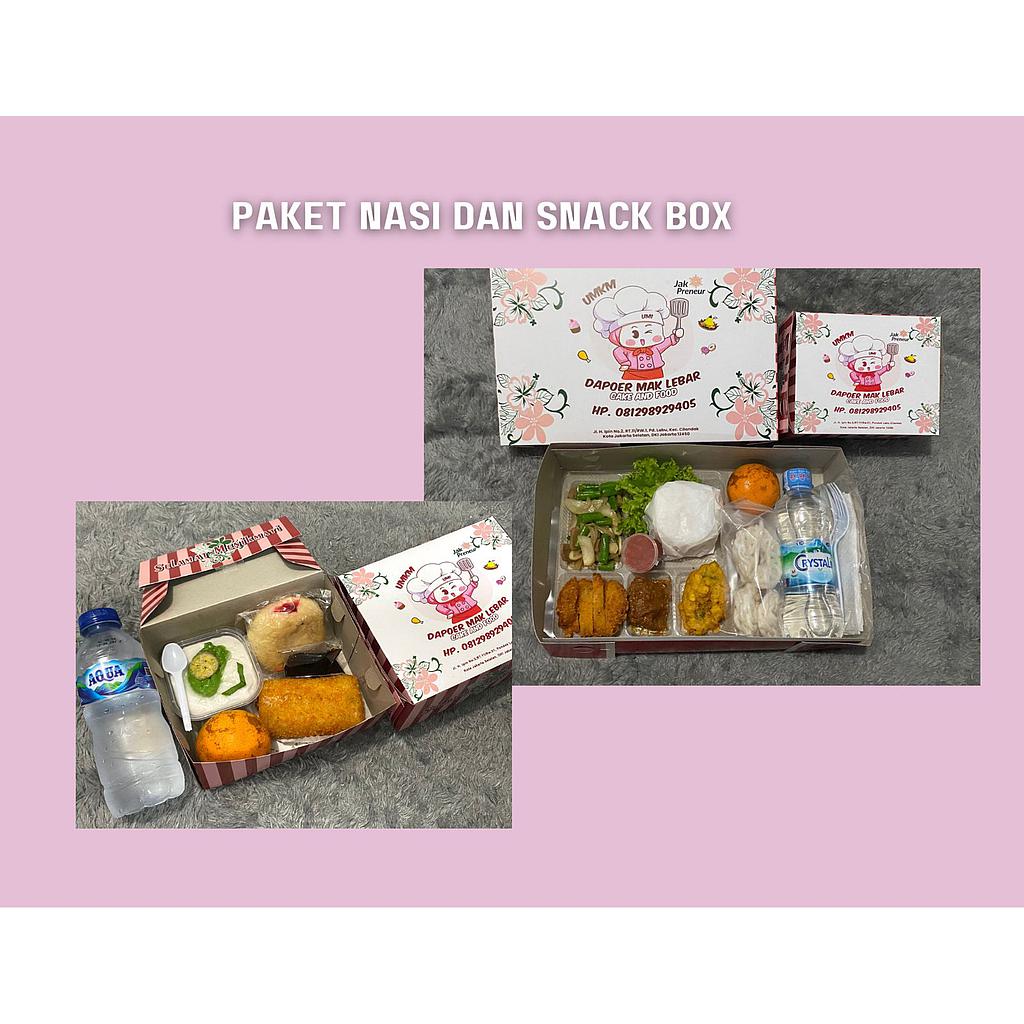 Paket Nasi Box &amp; Snack Box - Dapoer Mak Lebar