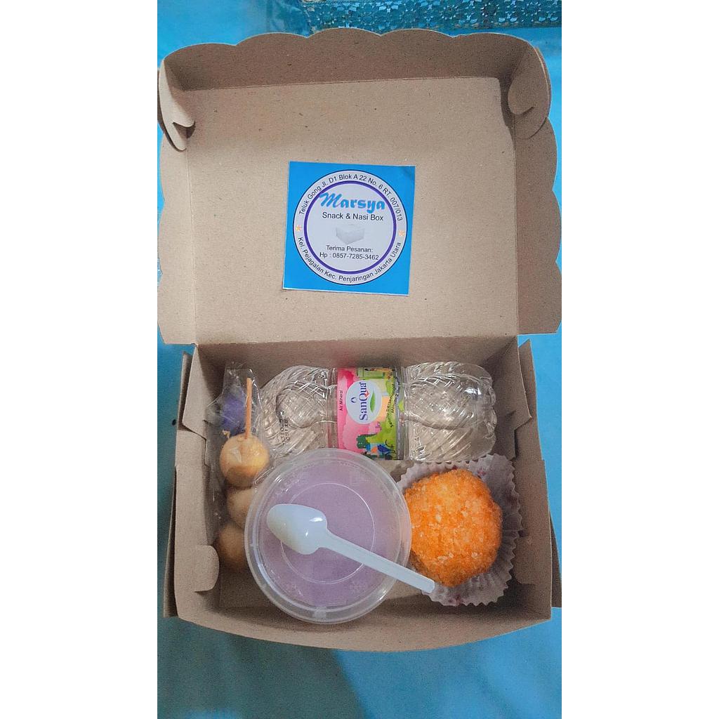 Menu Snack Box  Dewasa Stunting