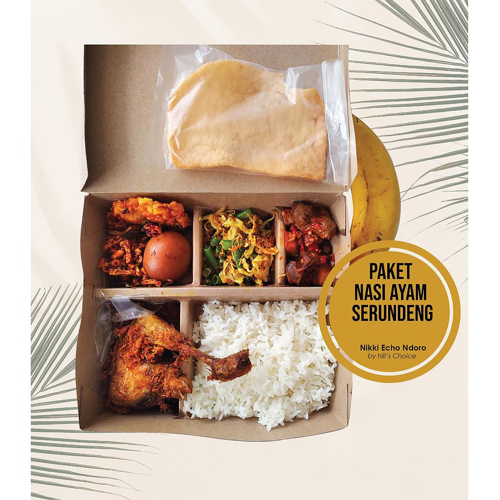 Nasi Ayam Serundeng Hill's Choice