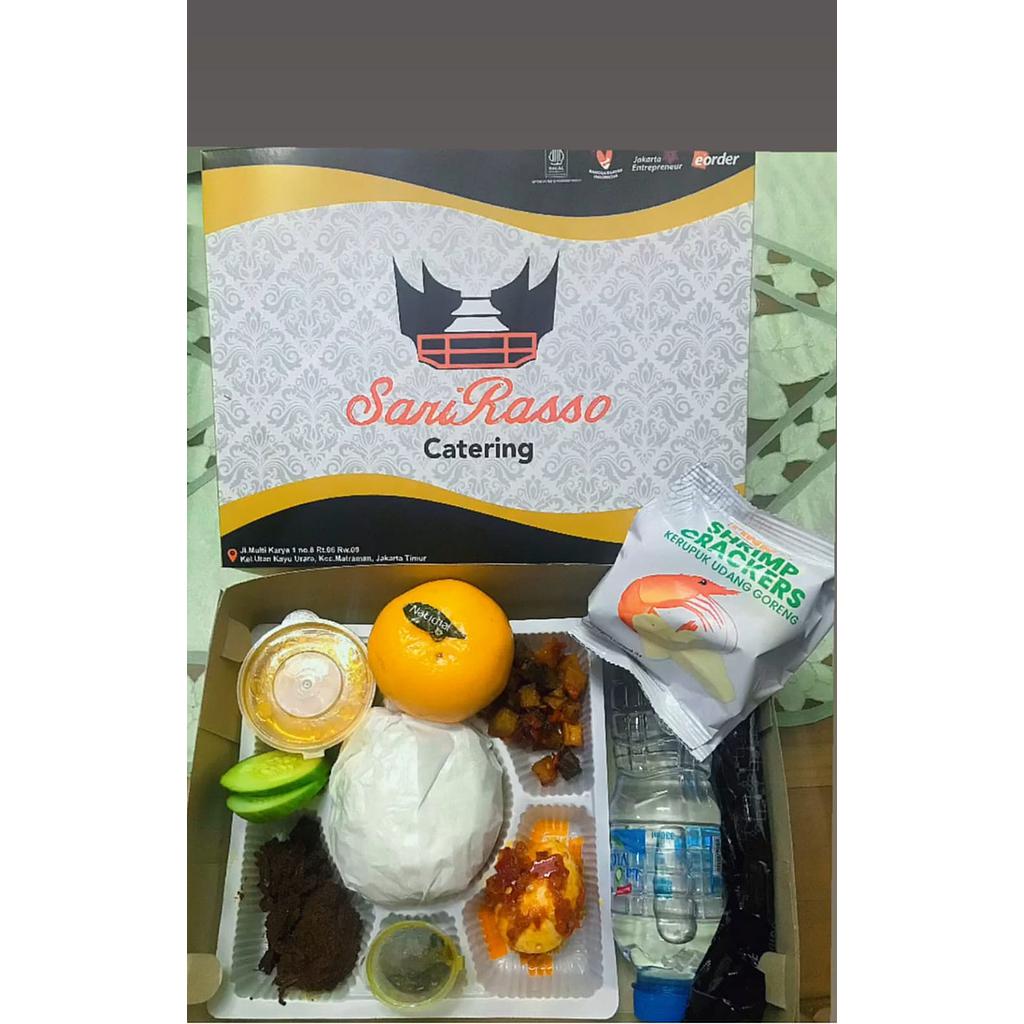 Paket Nasi Rendang