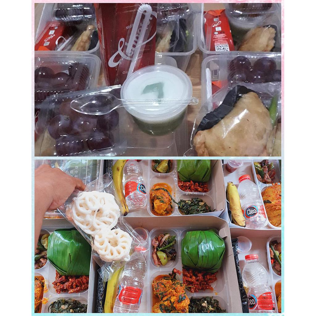 Paket Snack dan Lunch Box