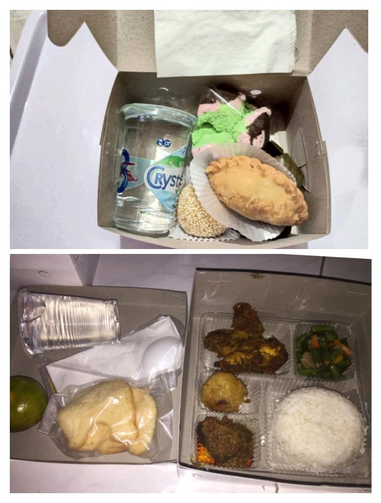 Paket snack nasi