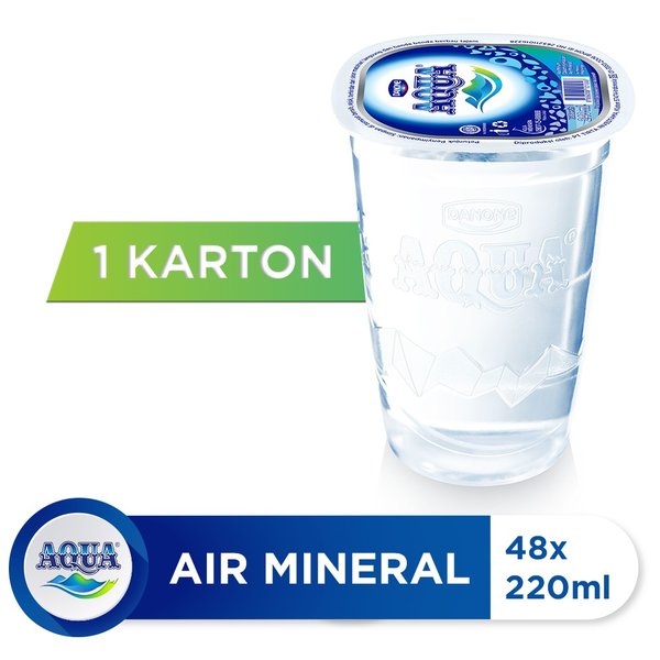 Air Mineral Kemasan Gelas 220 ml