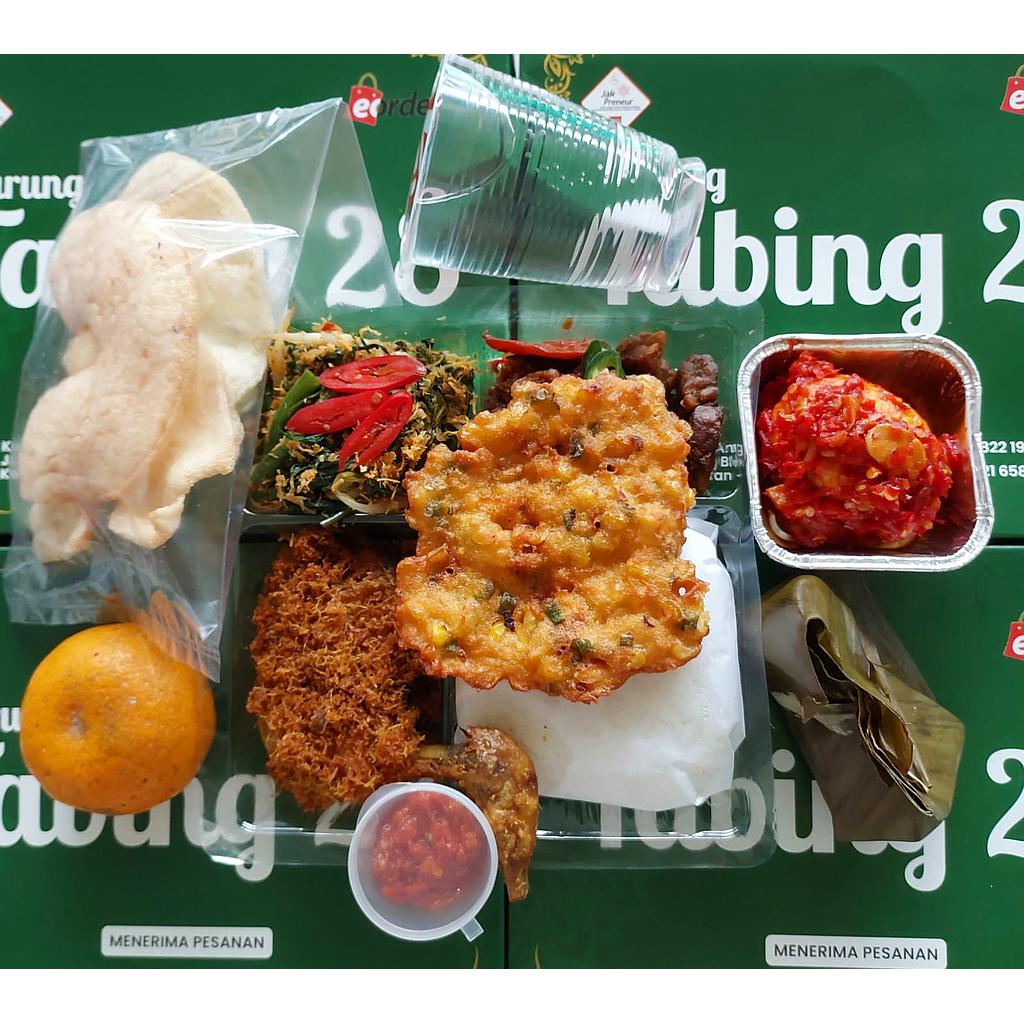 Nasi Box Paket 5 Warung Tabing 28