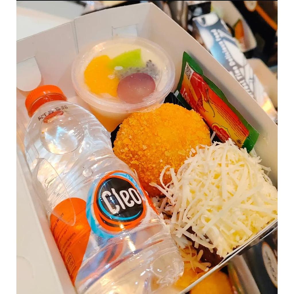 Snack Box Serabi / Putu Mayang / Kue Basah Gurih dan Manis