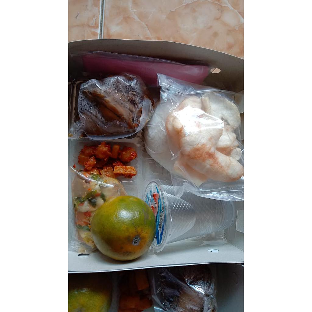 Nasi Kotak Ayam Bakar Katering Menong