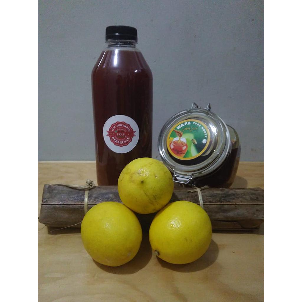 JOS Jahe Merah Madu Lemon Gula Aren 1 Liter