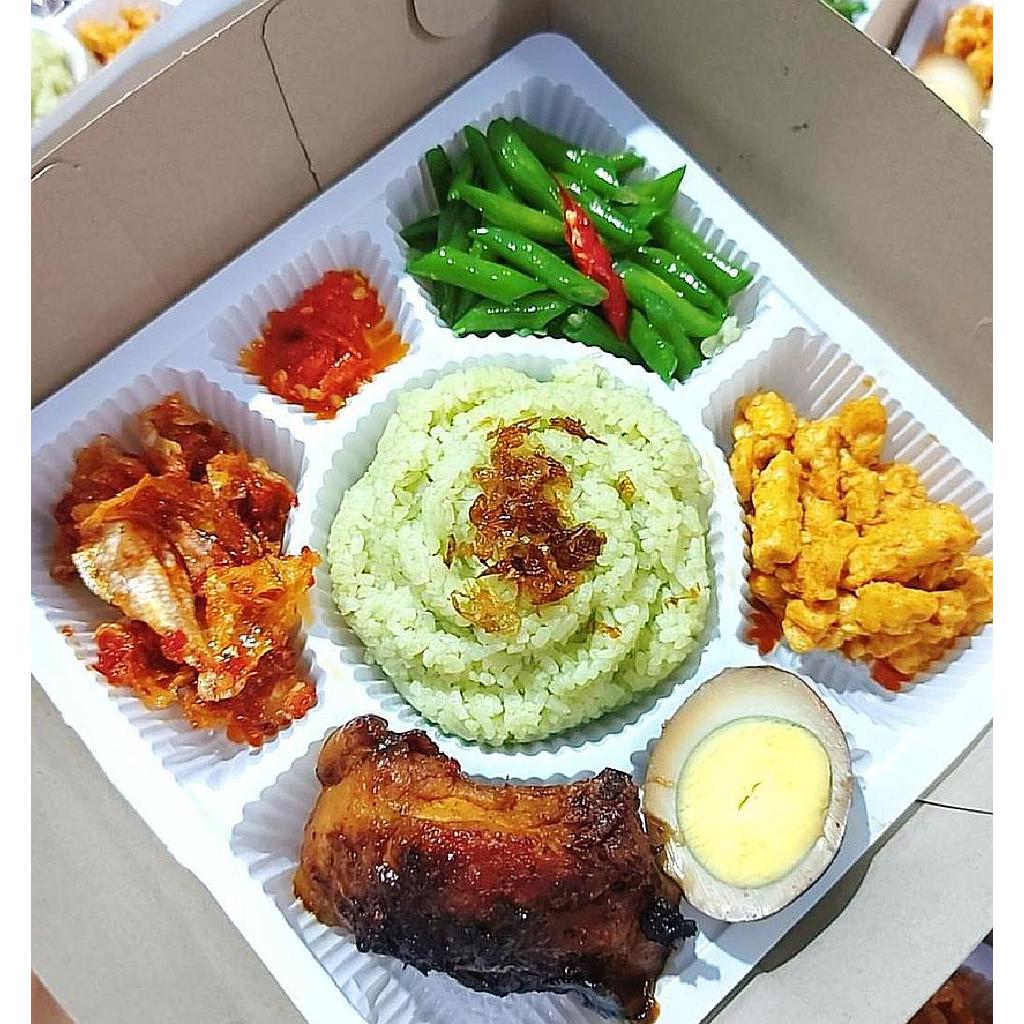 nasi box puas pawon teh leni