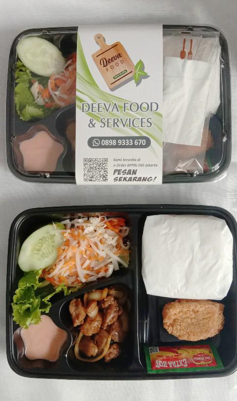 Deeva Food - Nasi Bento B