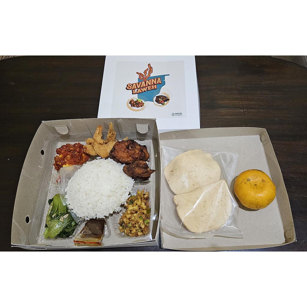 Nasi Box Savanna Laweh