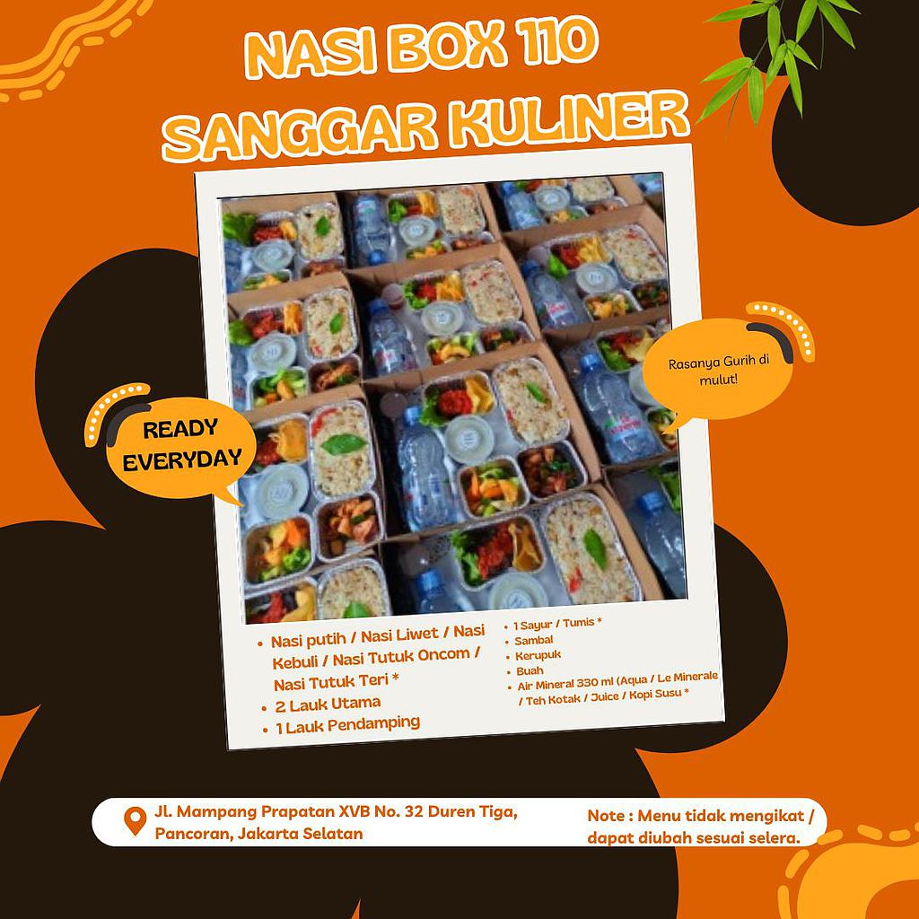 Nasi Box VIP 110 Sanggar