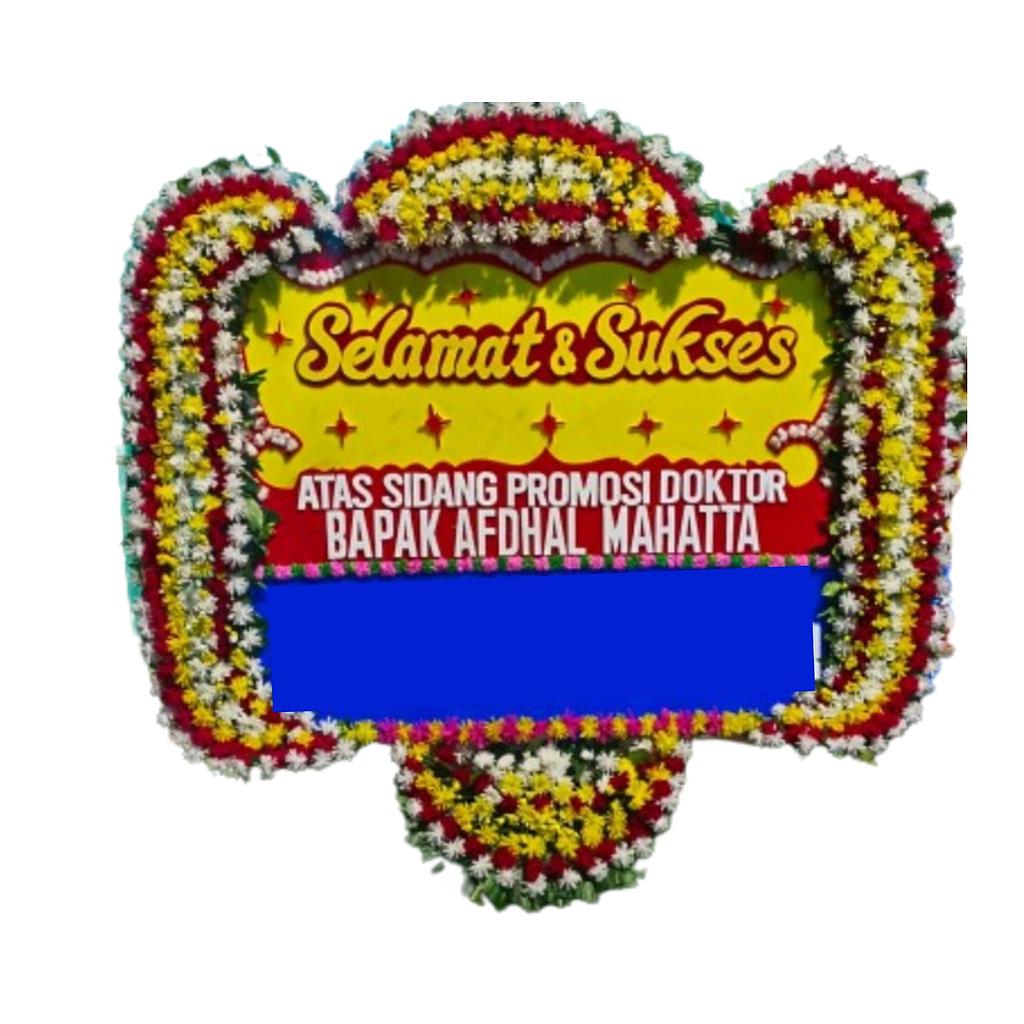 Papan Bunga Full Jambul Bunga