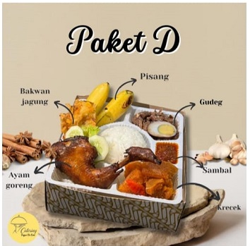 Dapur Bu Erni - Nasi Box Paket D