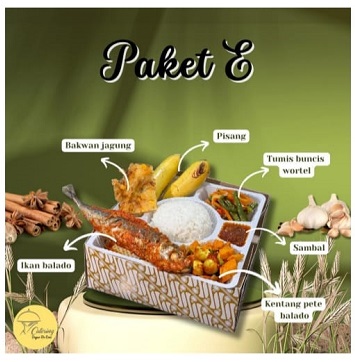 Dapur Bu Erni - Nasi Box Paket E