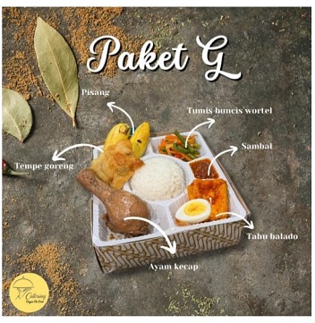 Dapur Bu Erni - Nasi Box Paket G