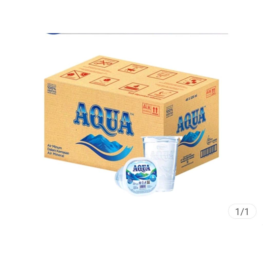 Aqua gelas 240 ml/48 gelas