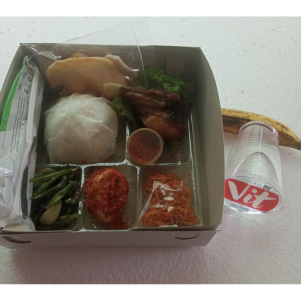 PAKET NASI PUTIH BOX