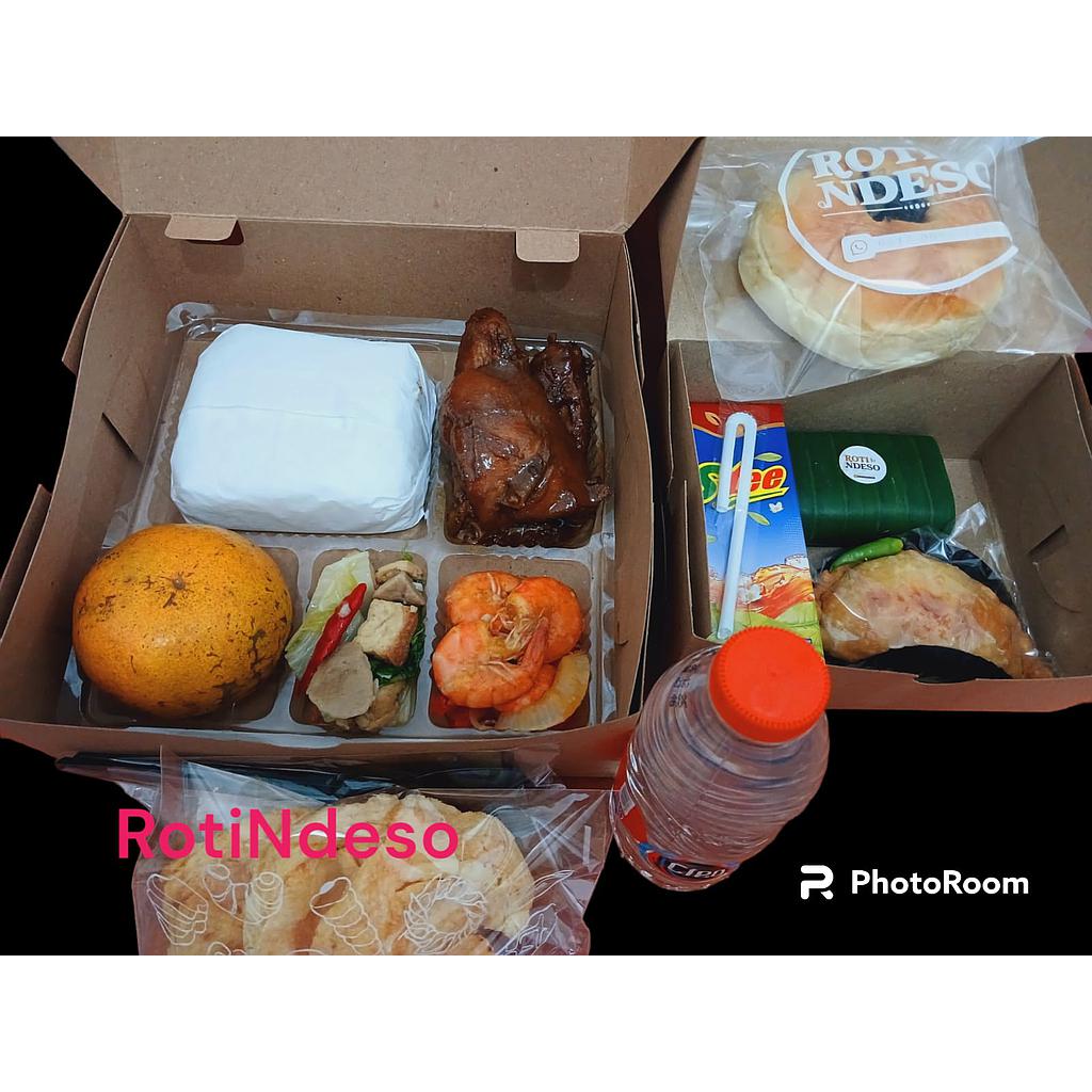PAKET B NASI + SNACK