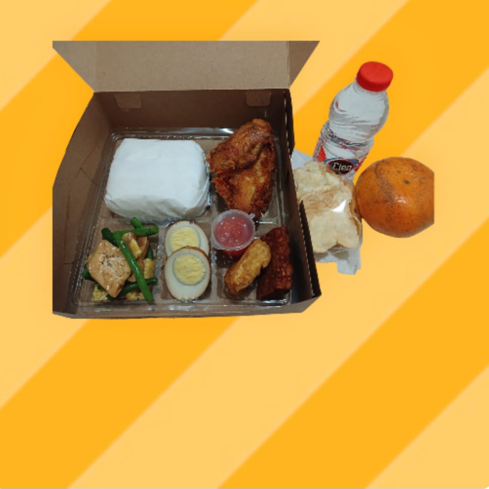 PAKET D Nasi Box by Roti Ndeso
