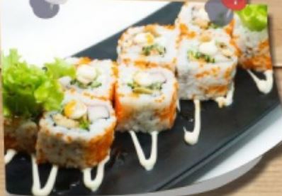 Sushi California Crunchy Roll 8 Pcs