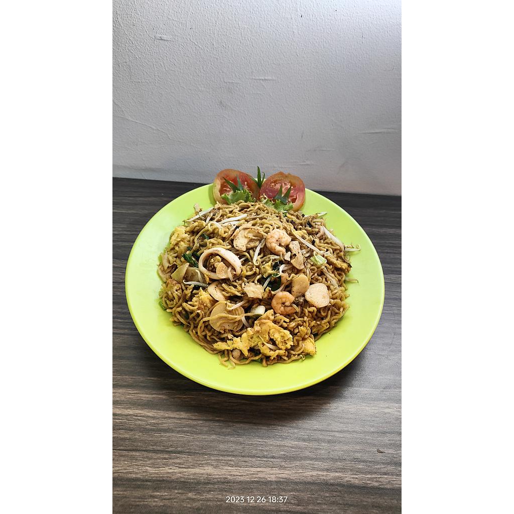 Mie goreng seafood