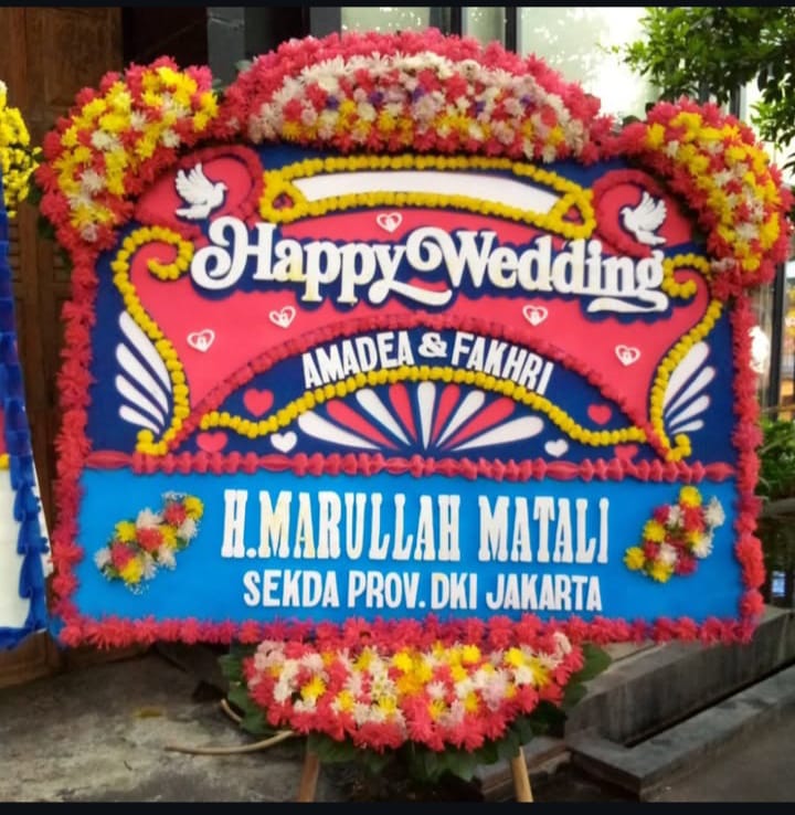 KARANGAN BUNGA PAPAN MODEL B2