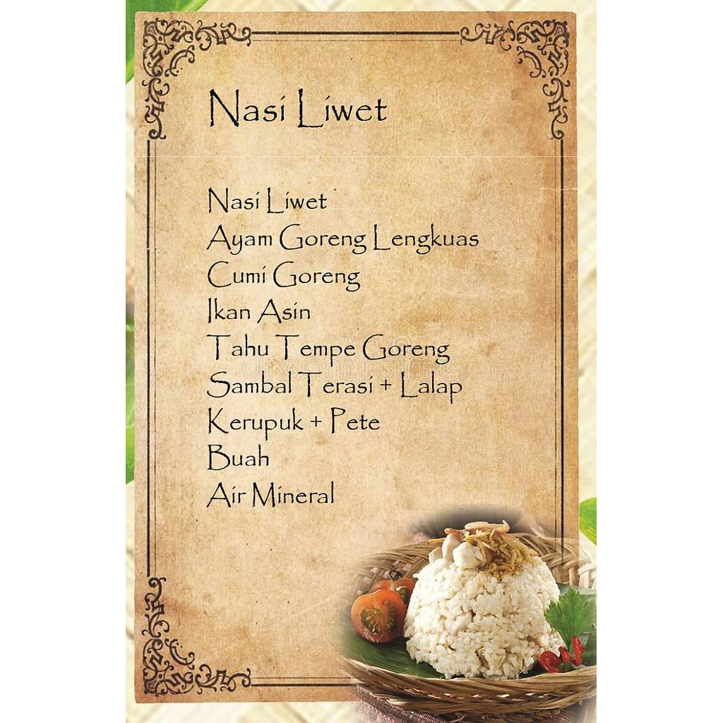 Nasi Box Tradisional 3 ( Nasi Liwet)