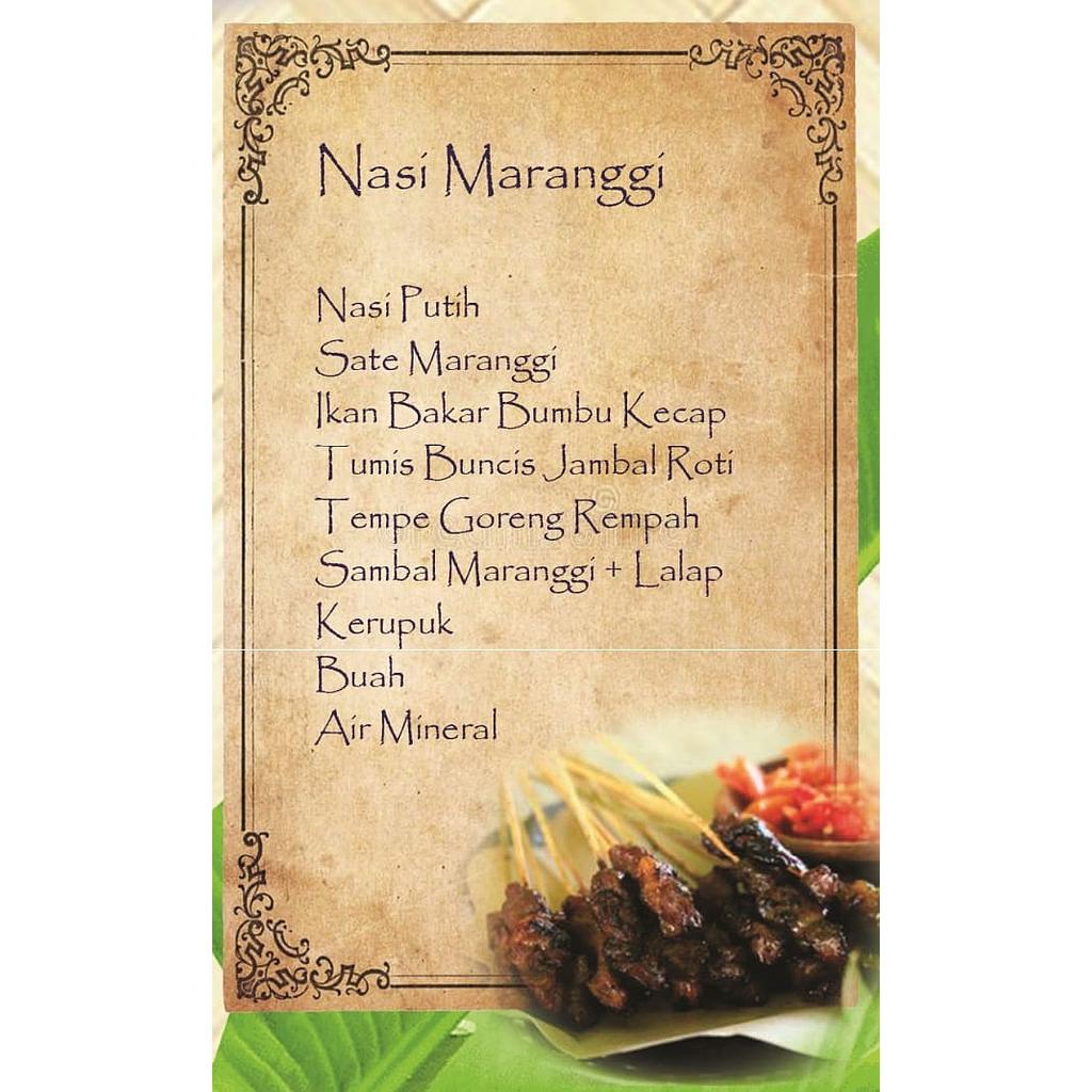 Nasi Box Tradisional 4 ( Nasi Maranggi )