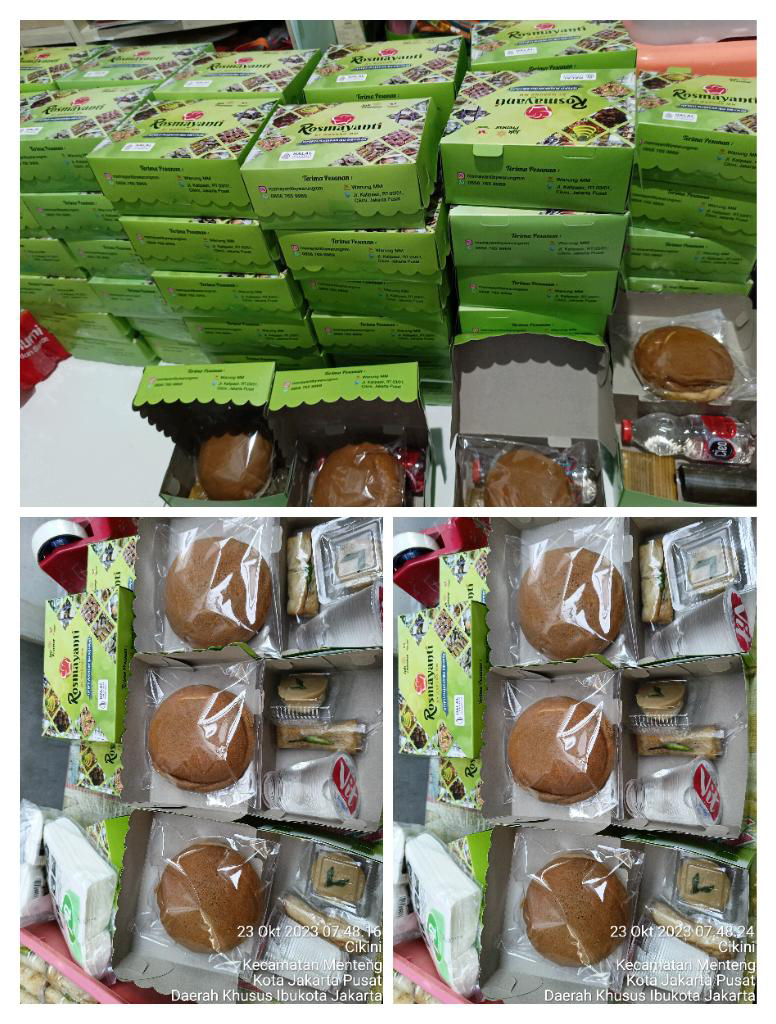 15 paket Snack Box 