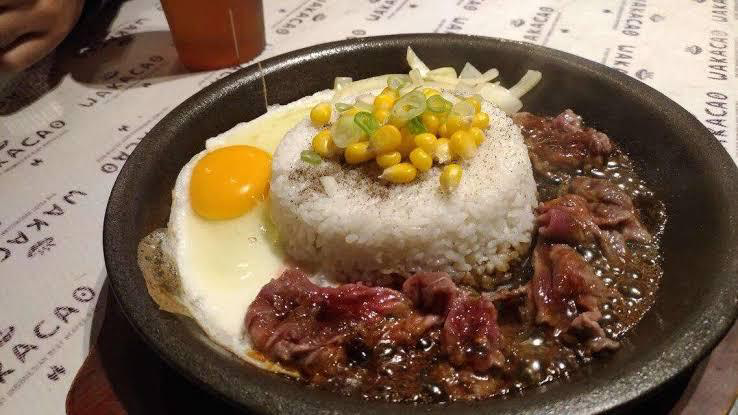 saikoro beef paper lunch