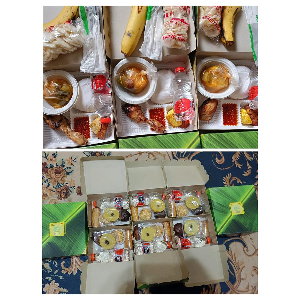 Peket Nasi Box + Snack