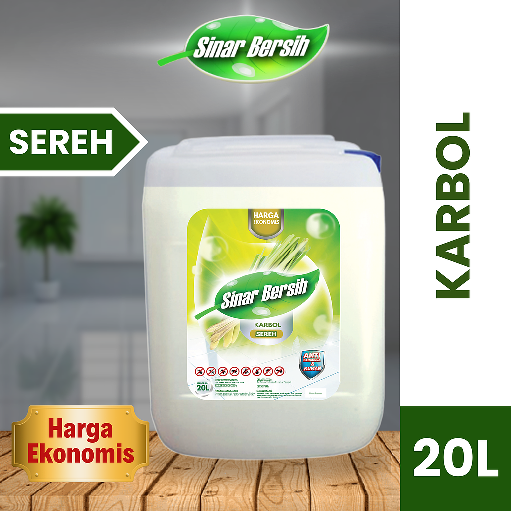 SINAR BERSIH Karbol Sereh 20 Liter